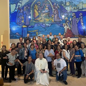 Hodočasnici iz nadbiskupije Los Angeles i Ljubljanske nadbiskupije u Nacionalnom svetištu sv. Josipa